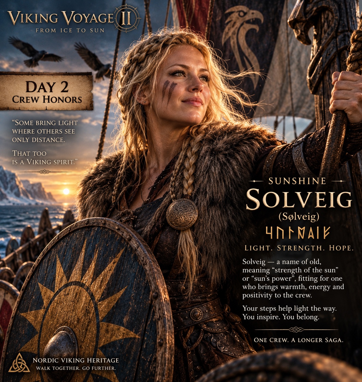Day 2 Crew Honors