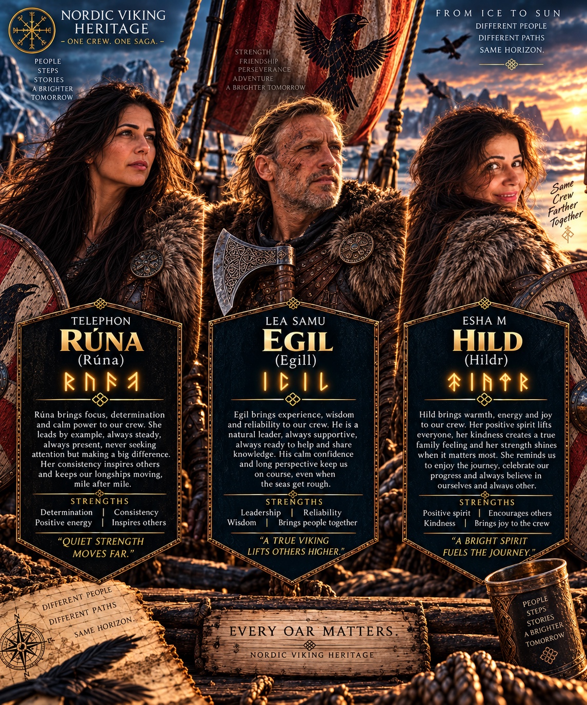 Day 20 Crew Honors
