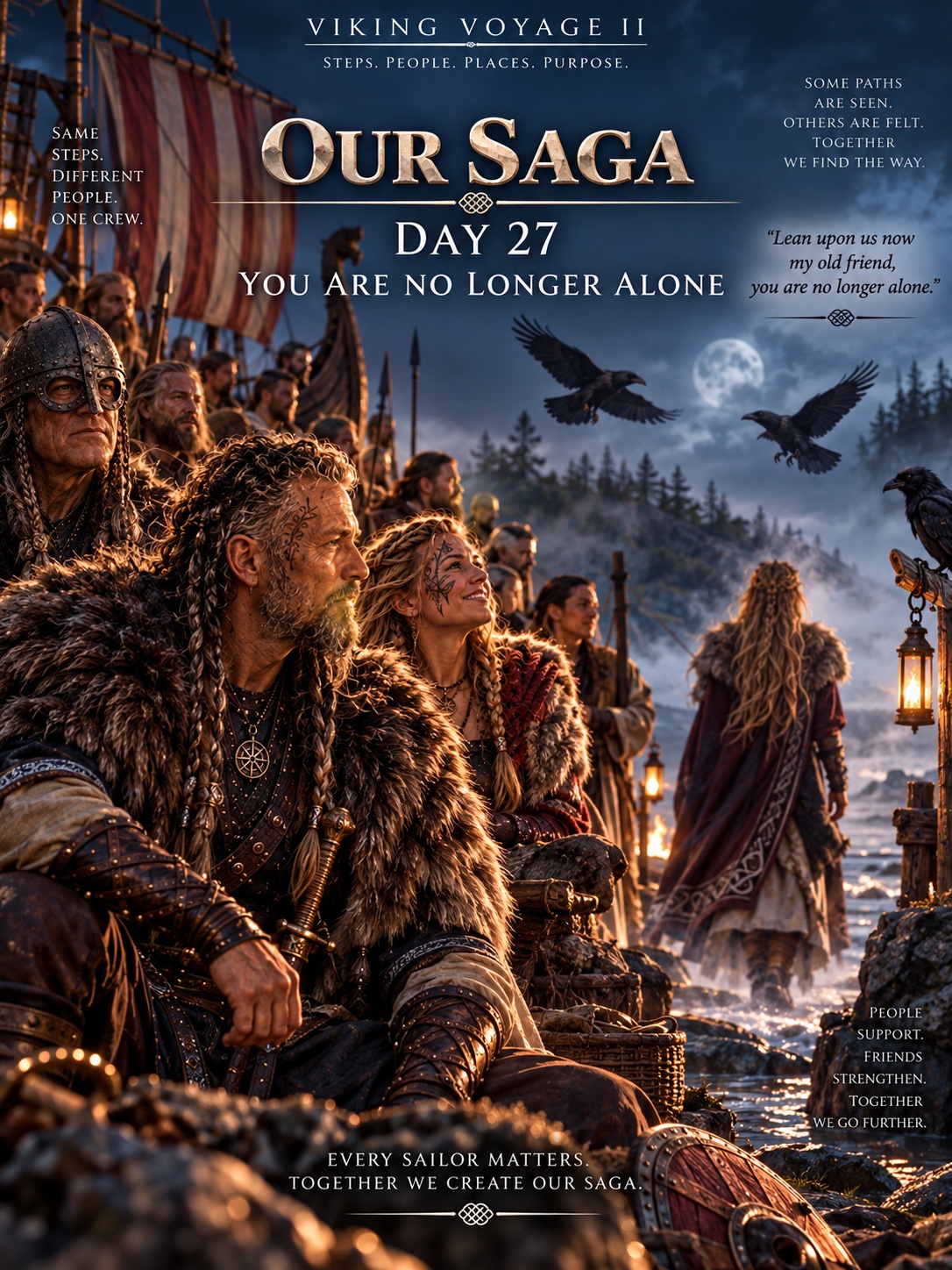 Our Saga Day 27 — You Are No Longer Alone