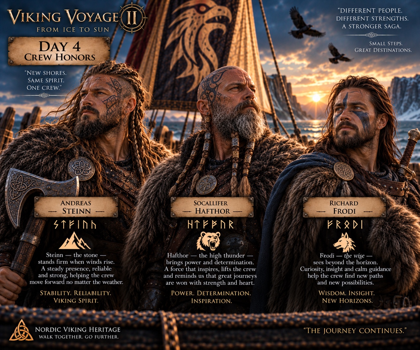 Day 4 Crew Honors