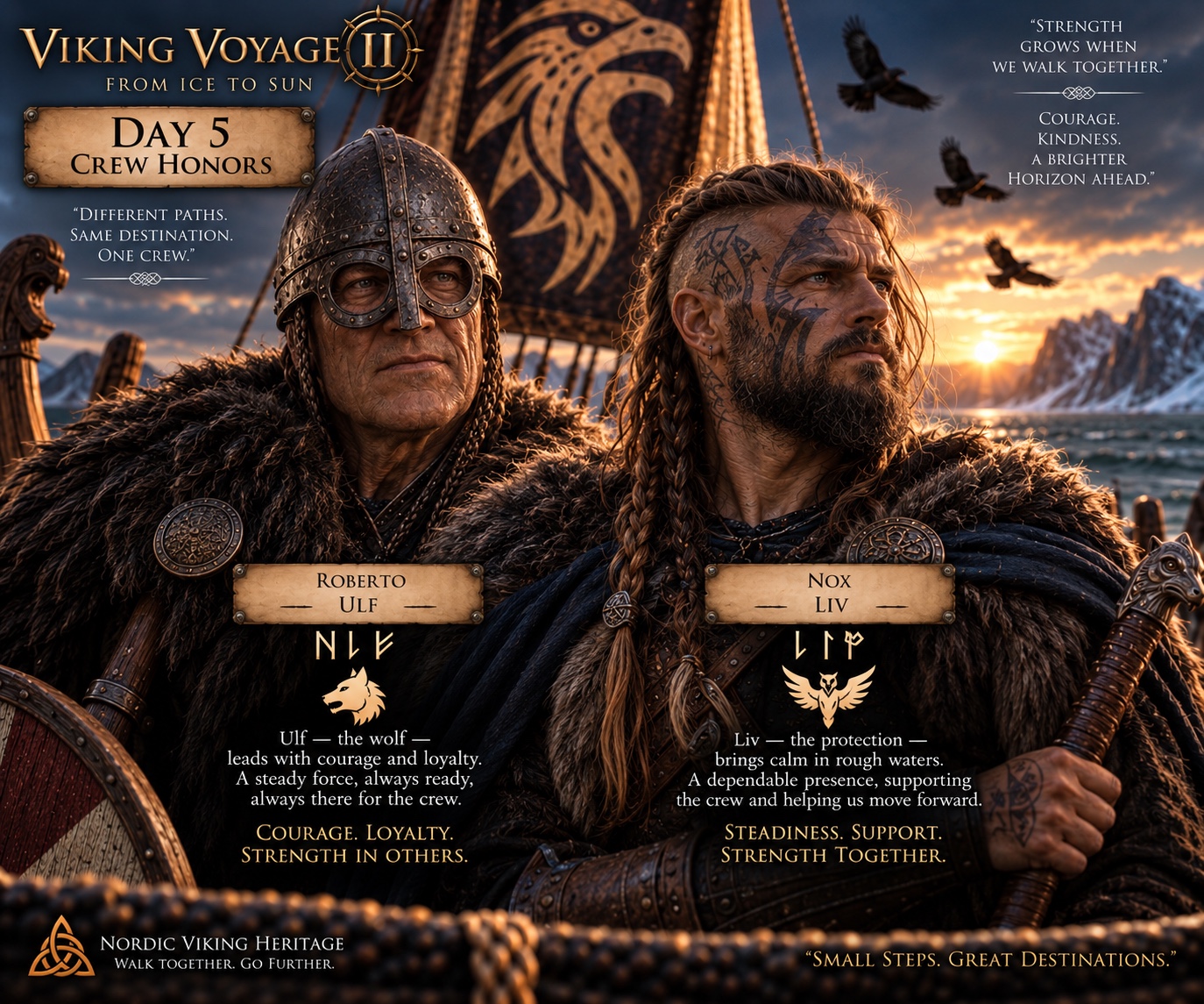 Day 5 Crew Honors