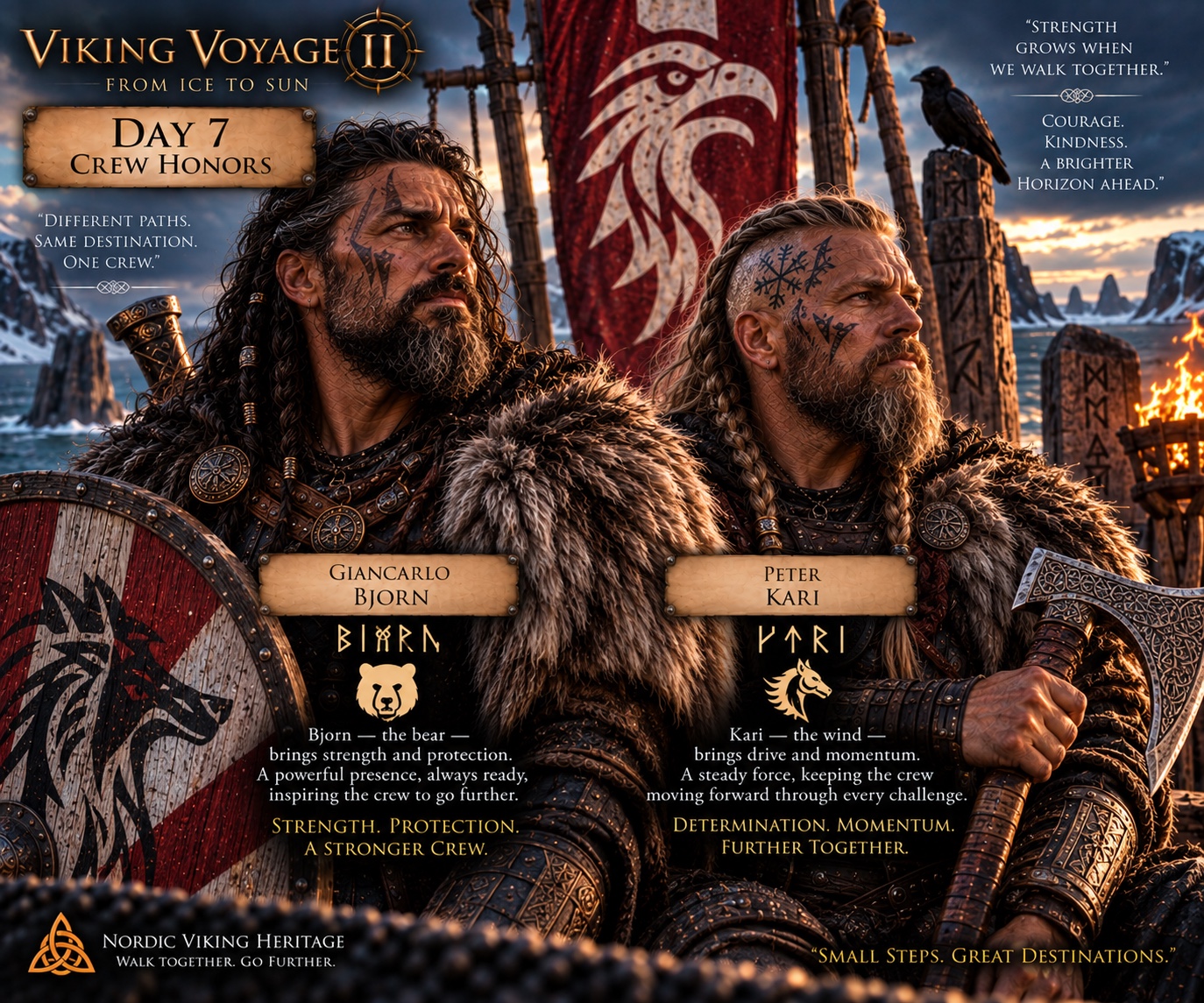 Day 7 Crew Honors